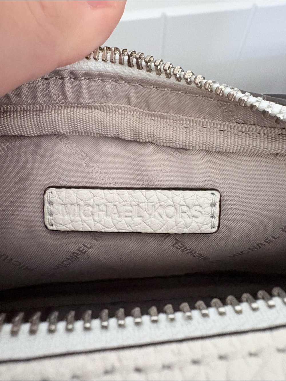 Michael kors cream leather crossbody bag - Picture 4 of 5